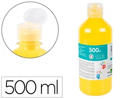 Liderpapel Pintura de dedos Amarillo 500 ml