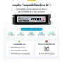 StarTech.com 1USB3-NVME-DOCK Dock adaptador USB-C/USB-A a M.2 NVMe Negro