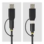 StarTech.com Dock Adaptador USB-C/USB-A a NVMe M.2 10Gbps Negro