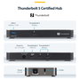 StarTech.com 1USB3-NVME-DOCK Dock adaptador USB-C/USB-A a M.2 NVMe Negro