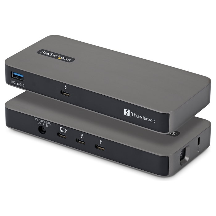 StarTech.com 1USB3-NVME-DOCK Dock adaptador USB-C/USB-A a M.2 NVMe Negro