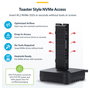 StarTech.com 1USB3-NVME-DOCK Dock adaptador USB-C/USB-A a M.2 NVMe Negro