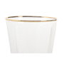 DKD Home Decor Set de 6 Vasos de Cristal con Relieve 350ml