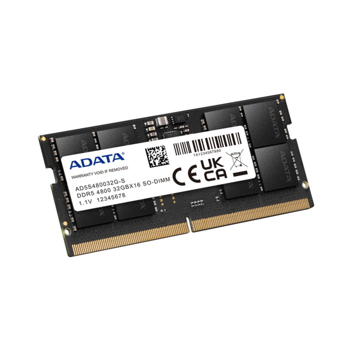 ADATA Premier DDR5 4800 SO-DIMM 32 GB AD5S480032G-S ADATA Premier DDR5 4800 SO-DIMM 32 GB AD5S480032G-S