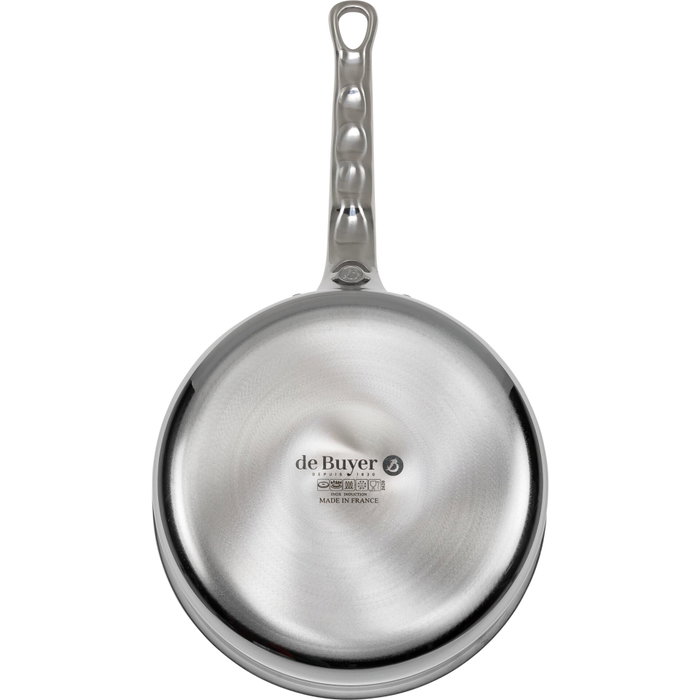 De Buyer Affinity Casserole de acero inoxidable con tapa 18 cm