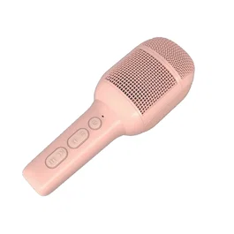 Celly KIDSFESTIVAL2PK - Micrófono para Karaoke Inalámbrico con Altavoz Integrado, Rosa, Conexión 3.5mm/USB/TF, Batería Recargable, Control de Música