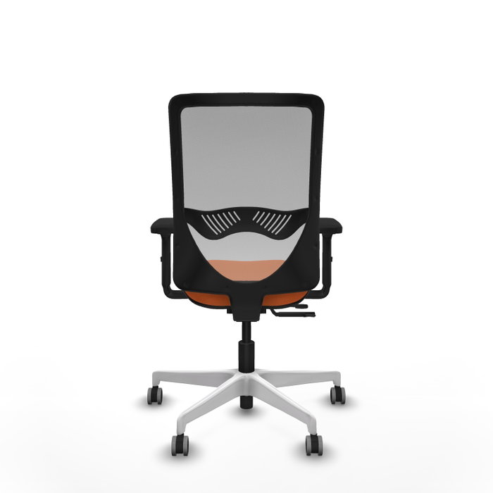 PIQUERAS Y CRESPO Silla de oficina Zulema Naranja y Gris PIQUERAS Y CRESPO Silla de oficina Zulema Naranja y Gris
