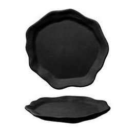 Summa Oyster Grafito Plato Llano 27 cm (Set de 6)