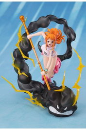 Tamashii Nations Figura Nami Lightning Blast Version Extra Battle Figuarts Zero 17 cm