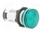 SCHNEIDER ELECTRIC Lámpara de control Harmony XB7 LED Verde 120V