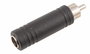 Adaptador Jack Mono 1/4 Hembra Rca A091