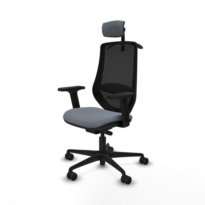 PIQUERAS Y CRESPO Silla de oficina Mardos con mecanismo Sincro/Traslack, Gris y Negro PIQUERAS Y CRESPO Silla de oficina Mardos con mecanismo Sincro/Traslack, Gris y Negro
