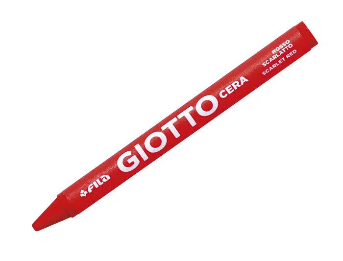 Giotto Lápices de Cera Caja de 12 Colores Surtidos Lavables