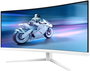 Philips 34M2C5501A Monitor Gaming 34" UWQHD VA 180Hz 1ms Curvo Adaptive Sync HDR400