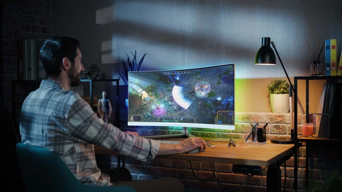 Philips Monitor Evnia 34M2C5501A Blanco 34 pulgadas WQHD 180Hz Curvo