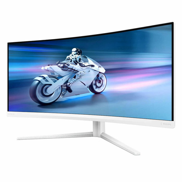 Philips Monitor Evnia 34M2C5501A Curvo 34 Pulgadas WQHD 180 Hz Blanco Philips Monitor Evnia 34M2C5501A Curvo 34 Pulgadas WQHD 180 Hz Blanco