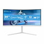 Philips Monitor Evnia 34M2C5501A Curvo 34 Pulgadas WQHD 180 Hz Blanco