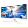 Philips Monitor Curvo 34M2C5501A 34 Pulgadas WQHD 1ms 180Hz VA 2xHDMI DP USB Blanco