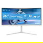 Philips Monitor Curvo 34M2C5501A 34 Pulgadas WQHD 1ms 180Hz VA 2xHDMI DP USB Blanco