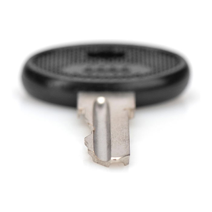 Digitus Varioflex-N, Unique Llave de cierre para carcasa mural DVR DN-DVR-1, Negro, Plata, 2 piezas