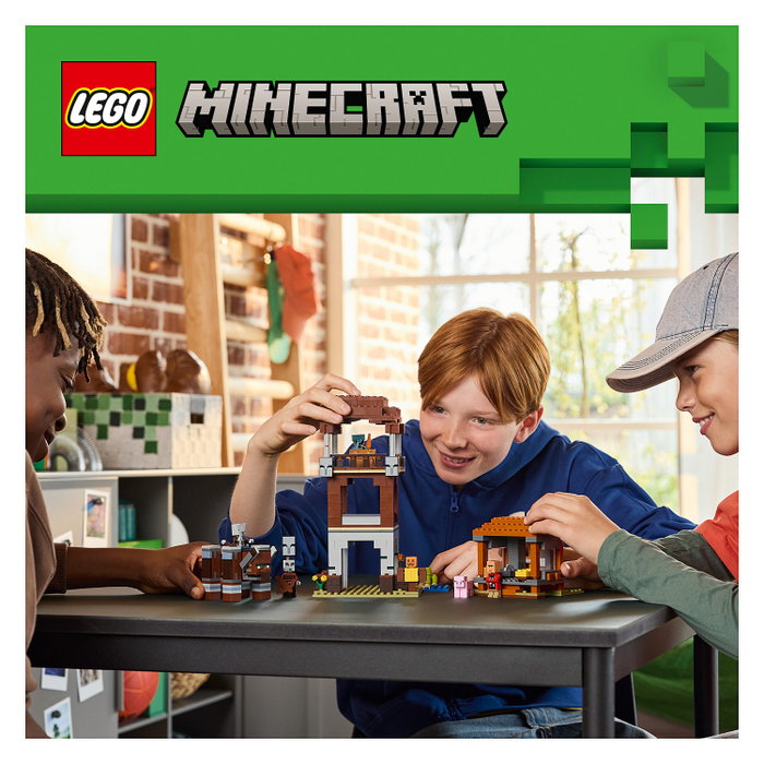 LEGO Minecraft El Puesto de Avanzada de los Saqueadores y el Devastador LEGO Minecraft El Puesto de Avanzada de los Saqueadores y el Devastador