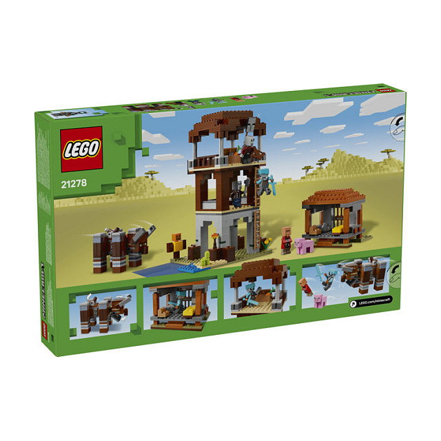 LEGO Minecraft El Puesto de Avanzada de los Saqueadores y el Devastador LEGO Minecraft El Puesto de Avanzada de los Saqueadores y el Devastador