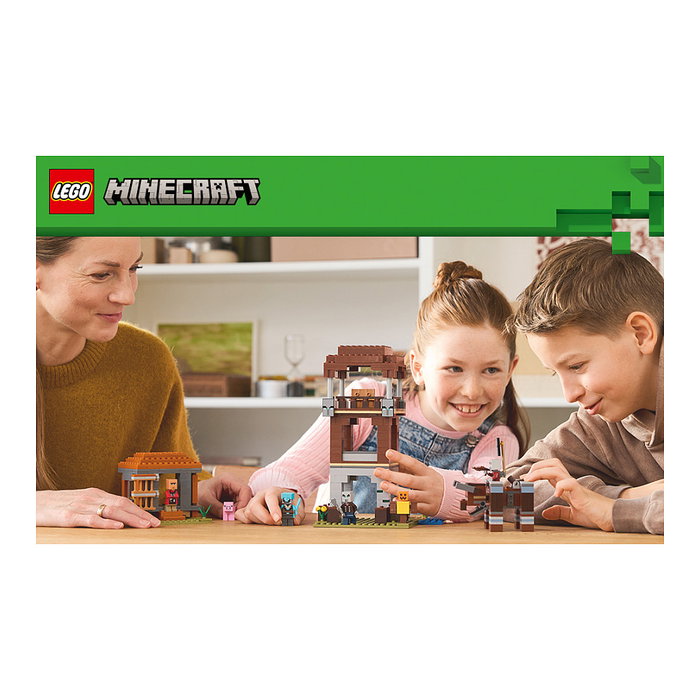 LEGO Minecraft El Puesto de Avanzada de los Saqueadores y el Devastador LEGO Minecraft El Puesto de Avanzada de los Saqueadores y el Devastador