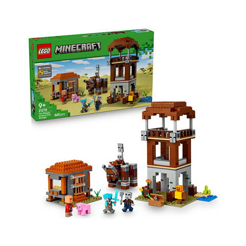 LEGO Minecraft El Puesto de Avanzada de los Saqueadores y el Devastador LEGO Minecraft El Puesto de Avanzada de los Saqueadores y el Devastador