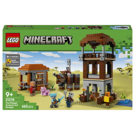 LEGO Minecraft El Puesto de Avanzada de los Saqueadores y el Devastador