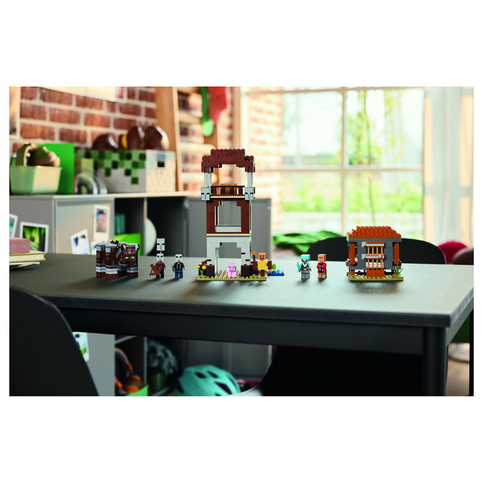 LEGO Minecraft El Puesto de Avanzada de los Saqueadores y el Devastador LEGO Minecraft El Puesto de Avanzada de los Saqueadores y el Devastador