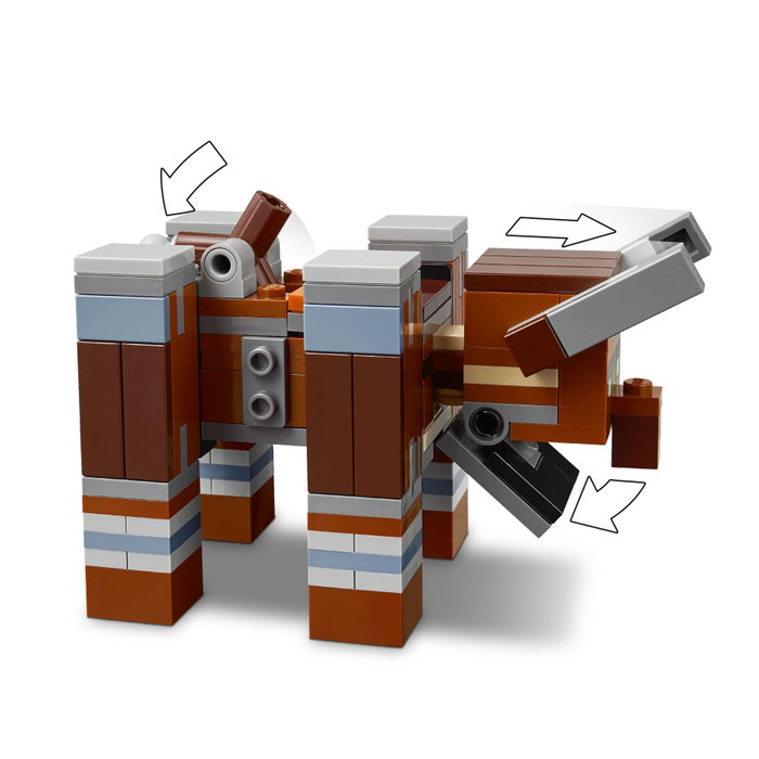 LEGO Minecraft El Puesto de Avanzada de los Saqueadores y el Devastador