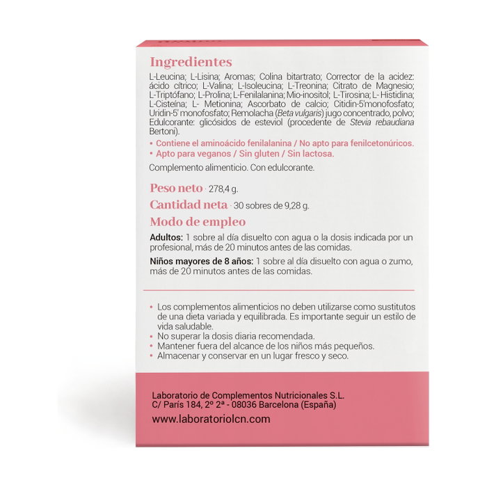 LCN Amino Base Frutos Rojos 30 Sobres LCN Amino Base Frutos Rojos 30 Sobres