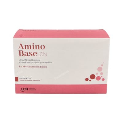 LCN Amino Base 30 Sobres Frutos Rojos Complemento Alimenticio