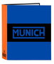 Carpeta de anillas Munich Submarine Azul eléctrico A4 27 x 33 x 6 cm