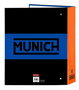 Carpeta de anillas Munich Submarine Azul eléctrico A4 27 x 33 x 6 cm