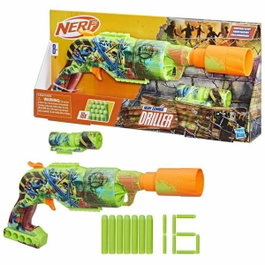 Nerf Taladro zombi, lanzador de dardos con cilindro giratorio