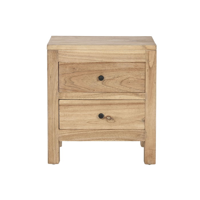 DKD Home Decor Mesita de Noche Alpino Mindi 45 x 50 x 35 cm