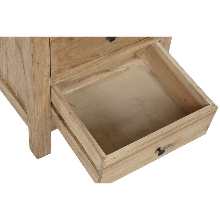 DKD Home Decor Mesita de Noche Alpino Mindi 45 x 50 x 35 cm