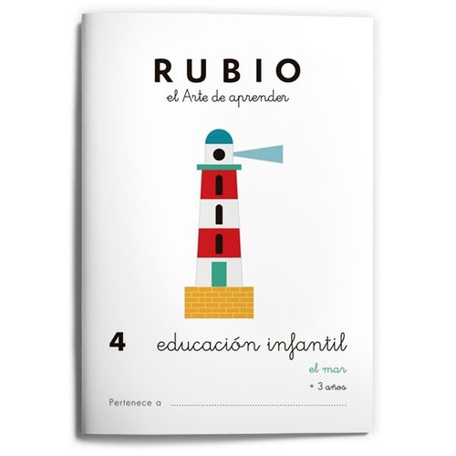 Cuaderno Rubio A5 Educacion Infantil Nº 4 - El Mar (+3 Años) (Set de 10) Cuaderno Rubio A5 Educacion Infantil Nº 4 - El Mar (+3 Años) (Set de 10)