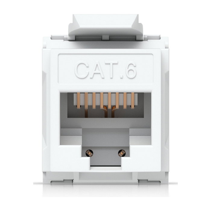 Ubiquiti UACC-Keystone-Jack-C6 Pack de 12 Jacks Keystone Cat6 Blanco Ubiquiti UACC-Keystone-Jack-C6 Pack de 12 Jacks Keystone Cat6 Blanco