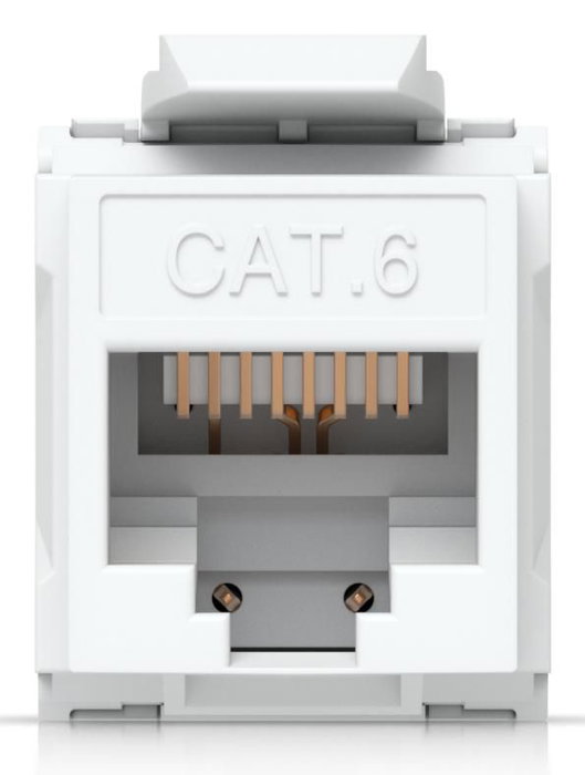 Ubiquiti UACC-Keystone-Jack-C6 Pack de 12 Jacks Keystone Cat6 Blanco Ubiquiti UACC-Keystone-Jack-C6 Pack de 12 Jacks Keystone Cat6 Blanco