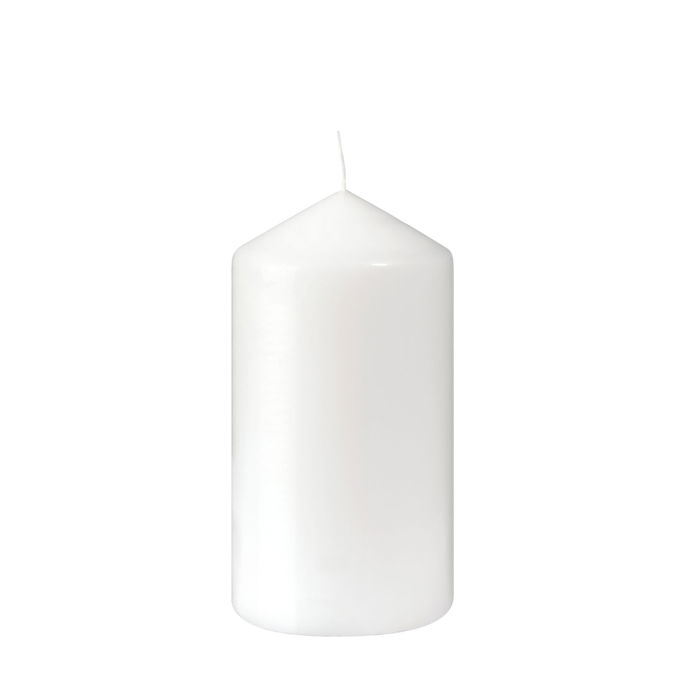 Duni Pilar de Vela Blanca, Diámetro 8 cm, Alto 15 cm, Pack de 10 Unidades Duni Pilar de Vela Blanca, Diámetro 8 cm, Alto 15 cm, Pack de 10 Unidades
