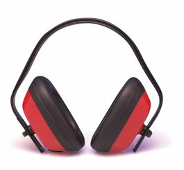 Safetop Protector auditivo dieléctrico Soneer copas rojas SNR 20 dB