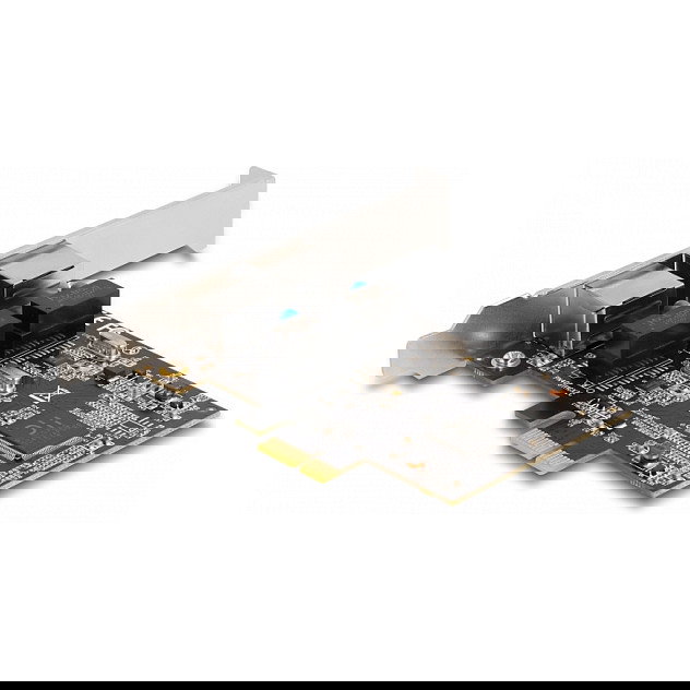 DeLOCK Tarjeta de Red PCI Express 2 Puertos Gigabit LAN RTL8111, Plata, para PC DeLOCK Tarjeta de Red PCI Express 2 Puertos Gigabit LAN RTL8111, Plata, para PC