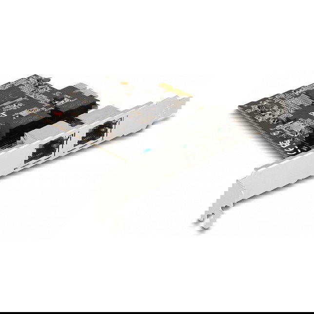 DeLOCK Tarjeta de Red PCI Express 2 Puertos Gigabit LAN RTL8111, Plata, para PC DeLOCK Tarjeta de Red PCI Express 2 Puertos Gigabit LAN RTL8111, Plata, para PC