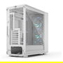 Fractal Design Epoch XL TG RGB White Clear Midi Torre PC ATX, Micro ATX, ITX, EATX, Acero, Ventana Lateral, Iluminación Multi Color