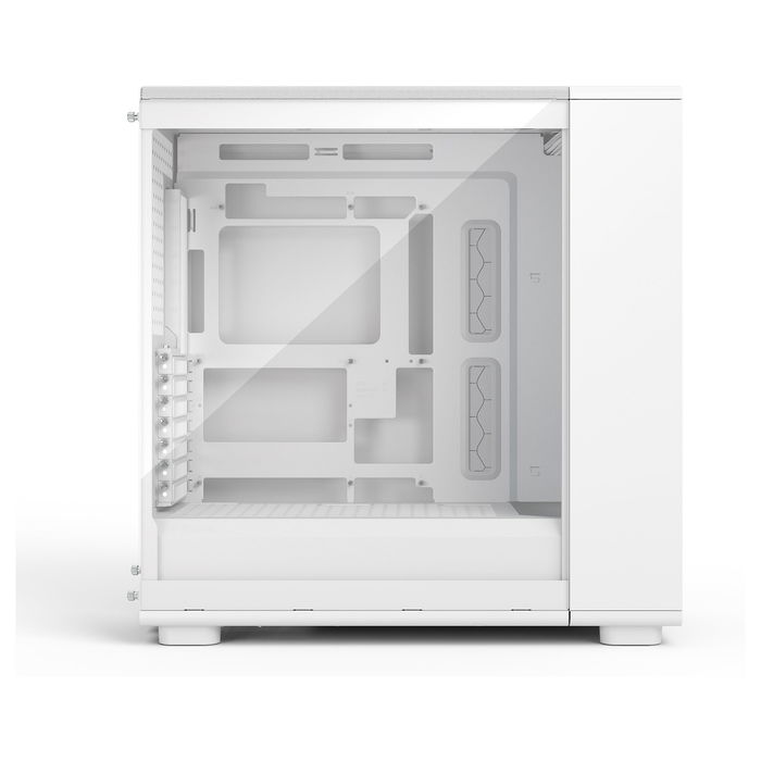Fractal Design Epoch XL TG RGB White Clear Midi Torre PC ATX, Micro ATX, ITX, EATX, Acero, Ventana Lateral, Iluminación Multi Color