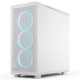 Fractal Design FD-C-EPO1X-05 Caja PC Torre Midi XL Blanco TG RGB Clear Tint