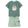 Conjunto de Ropa The Mandalorian Verde oscuro 6 Años