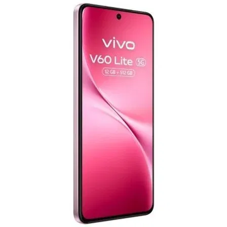 Vivo V60 Lite 5G Smartphone 12GB RAM 512GB Almacenamiento 6.77" AMOLED 5G Carga 90W Rosa Vivo V60 Lite 5G Smartphone 12GB RAM 512GB Almacenamiento 6.77" AMOLED 5G Carga 90W Rosa